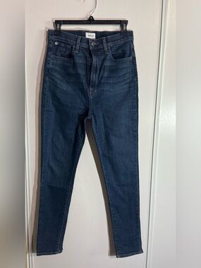Hudson Jeans Women’s High-Rise Skinny Jeans in Dark Indigo